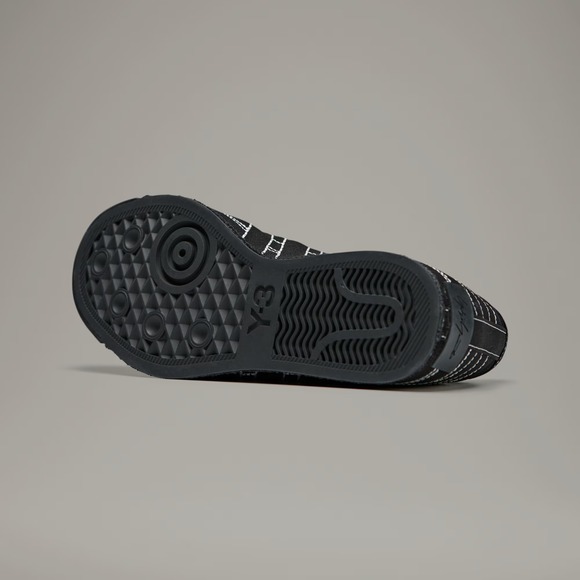 adidas Y3 Nizza Low Lace Up Mens Black Sneakers Casual Shoes IF2041 Size 10 NEW - Picture 4 of 10